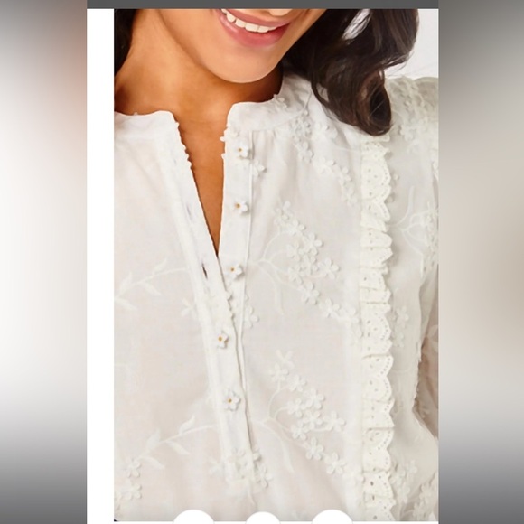 Cartolina Nantucket Allyson Dress In White NWT - Picture 2 of 13